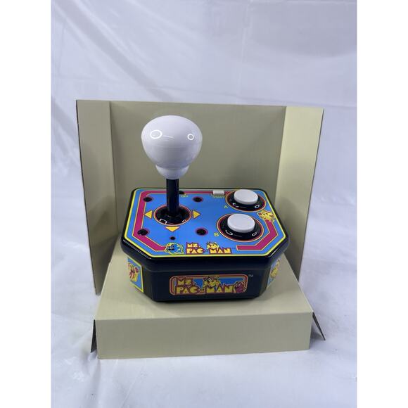 Ms. Pac-Man Gaming System Bandai Namco Plug Directly Into TV Open Box - Picture 7 of 7